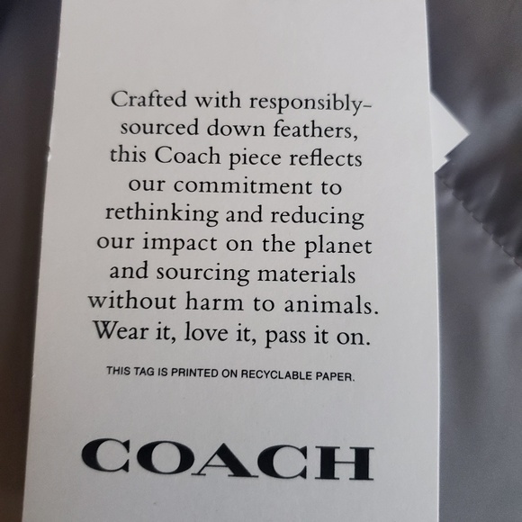 Coach Oversized Down Puffer Jacket - Picture 8 of 8